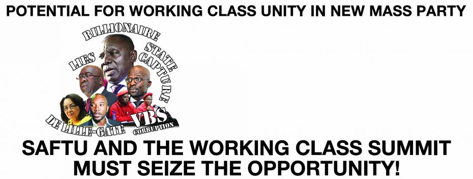 Working Class Unity Potential for working class unity in new mass party - WASP