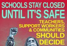 Organise a National Stay-away to Keep Schools Closed Schools Stay Closed Until It's Safe