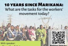 10 years since Marikana: